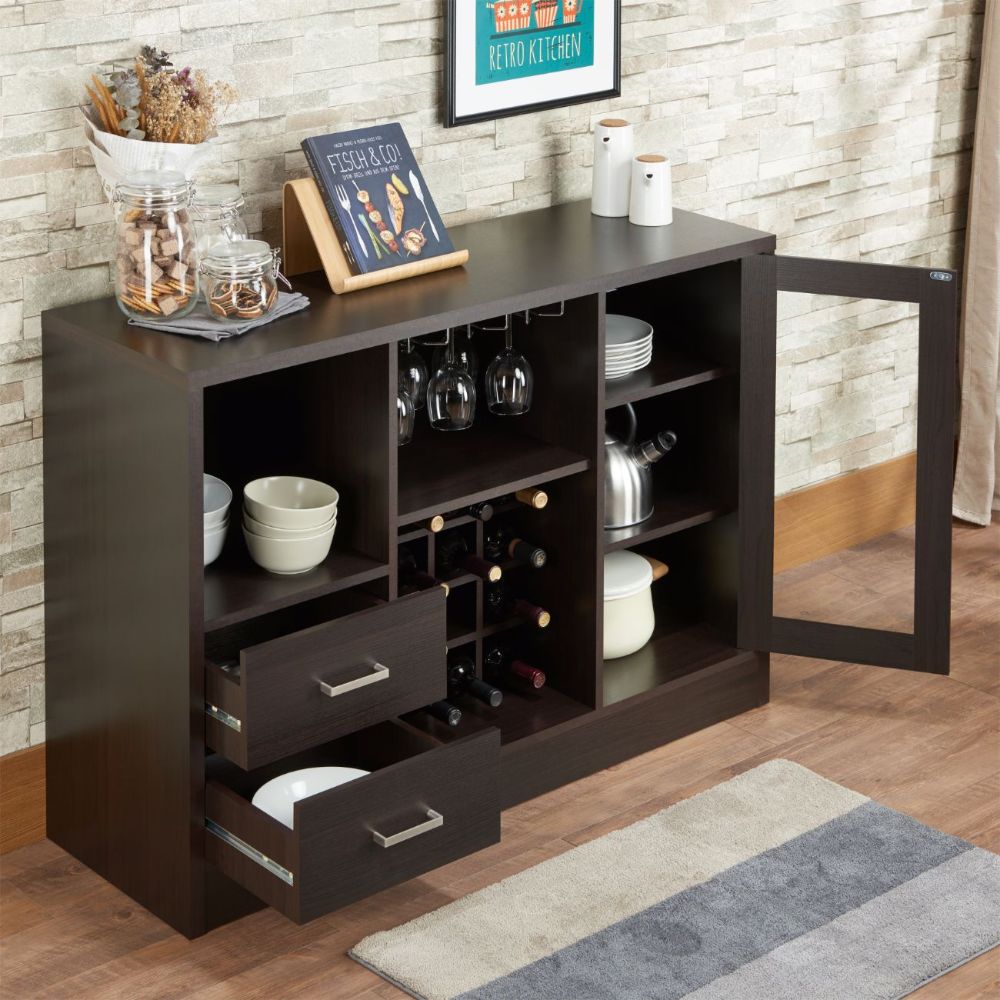 Hazen Wine Servers & Wine Cabinet