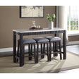 Necalli 4-Piece Counter Height Set