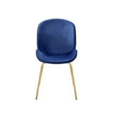 Chuchip Wingback Velvet Dining Chairs (Set of 2)
