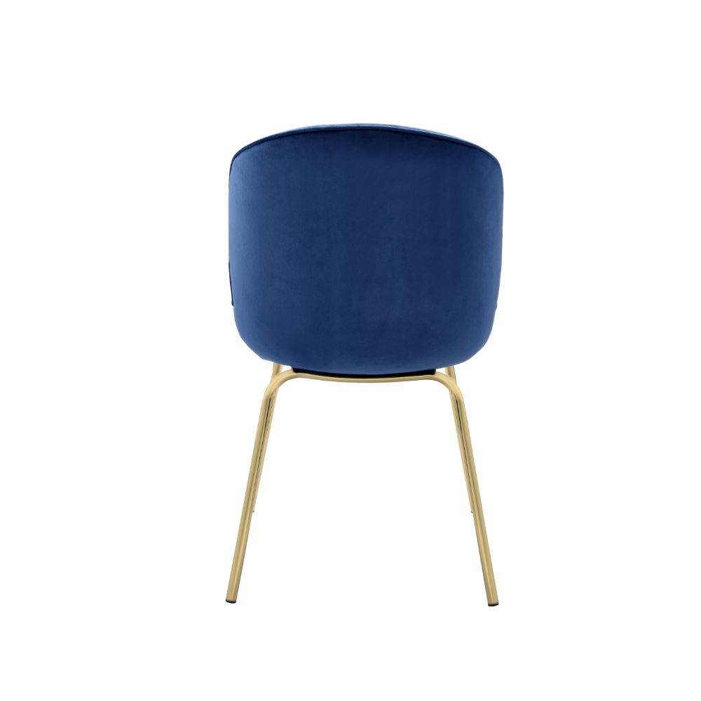 Chuchip Wingback Velvet Dining Chairs (Set of 2)