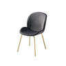 Chuchip Wingback Velvet Dining Chairs (Set of 2)