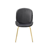 Chuchip Wingback Velvet Dining Chairs (Set of 2)