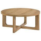 Kessler Round Sculptural Coffee & End Tables - Round Coffee Table