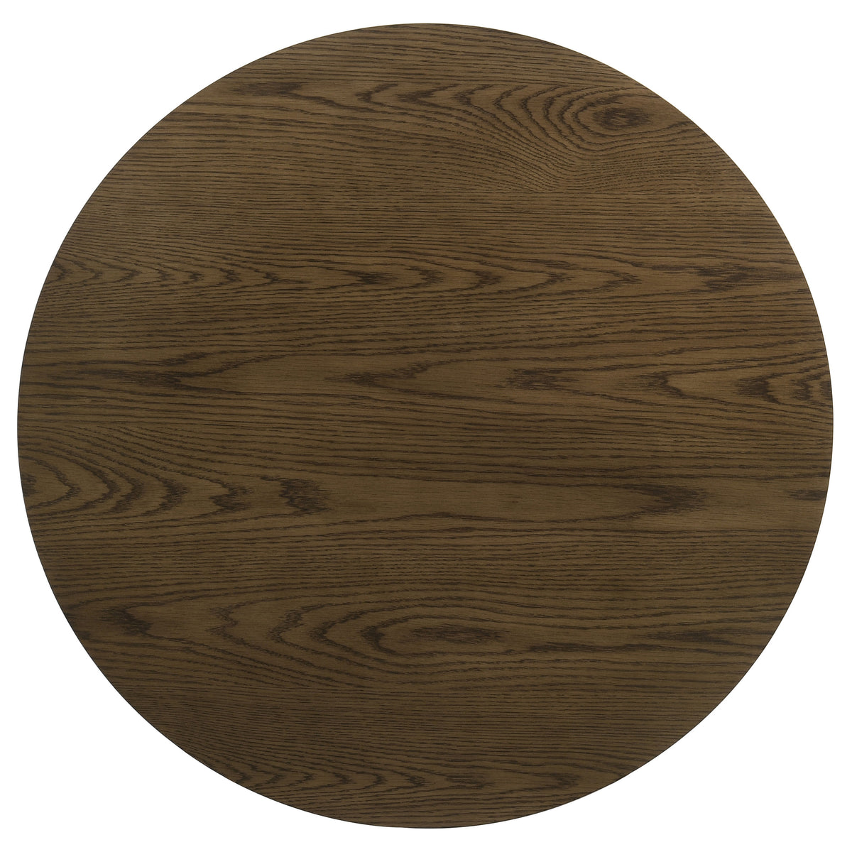 Kessler Round Sculptural Coffee Table & End Table Sets - Curved Open Base, Brown White Oak Veneer – view 8