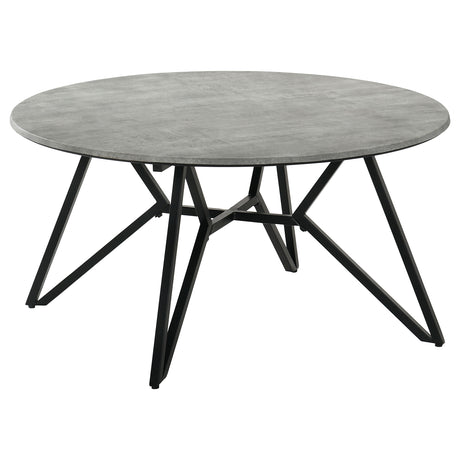 Hadi Round Coffee Table & End Table Sets - Coffee Table