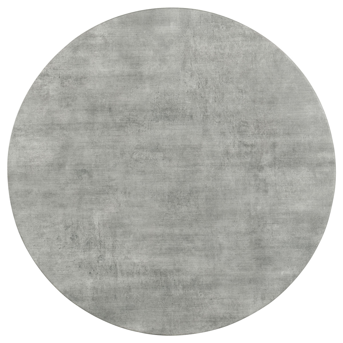 Hadi Round Coffee Table & End Table Sets - Faux Cement SmartTop with Gunmetal Hairpin Base – view 8