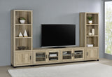 Sachin 79" TV Stand & 3-Piece Entertainment Center - 3pcs- TV Stand + 2 Media Towers