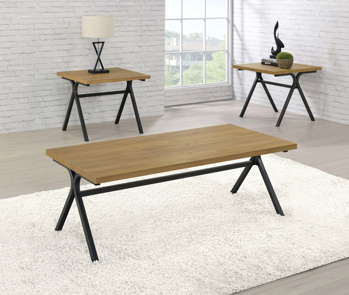 Colmar 3-Piece Coffee Table Set