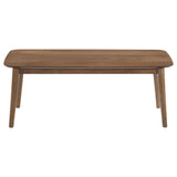 Radley 3-Piece Coffee Table Set - Mid-Century Walnut Coffee Table & 2 End Tables with Angled Legs – view 4