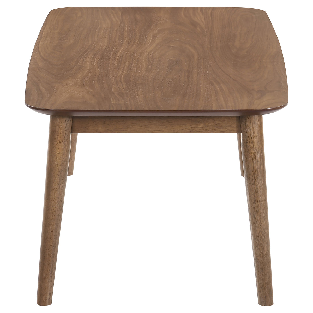 Radley 3-Piece Coffee Table Set - Mid-Century Walnut Coffee Table & 2 End Tables with Angled Legs – view 5