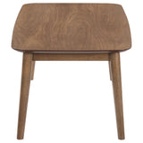 Radley 3-Piece Coffee Table Set - Mid-Century Walnut Coffee Table & 2 End Tables with Angled Legs – view 5