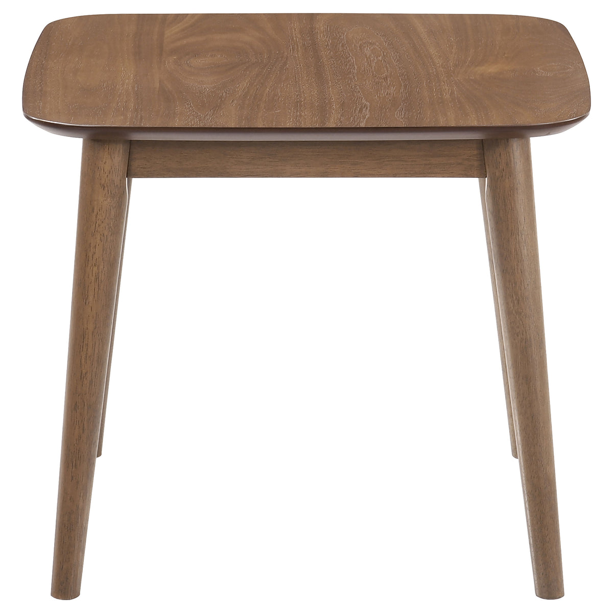 Radley 3-Piece Coffee Table Set - Mid-Century Walnut Coffee Table & 2 End Tables with Angled Legs – view 9