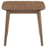 Radley 3-Piece Coffee Table Set - Mid-Century Walnut Coffee Table & 2 End Tables with Angled Legs – view 9