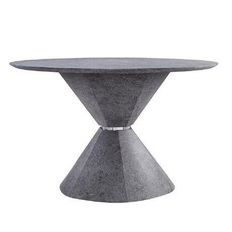 Ansonia Round Pedestal Dining Table & Quilted Chairs