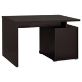 Irving 47" Computer Desk with Reversible File Cabinet & Drawer - Contemporary Cappuccino – view 8
