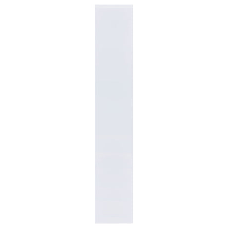 Theo 71" 6-Shelf Staggered Bookshelf - Reversible White Open-Back Bookcase – view 8