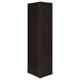Alder 71" 6-Shelf Corner Bookcase - Space-Saving Tall Storage in Cappuccino – view 5
