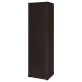 Alder 71" 6-Shelf Corner Bookcase - Space-Saving Tall Storage in Cappuccino – view 7