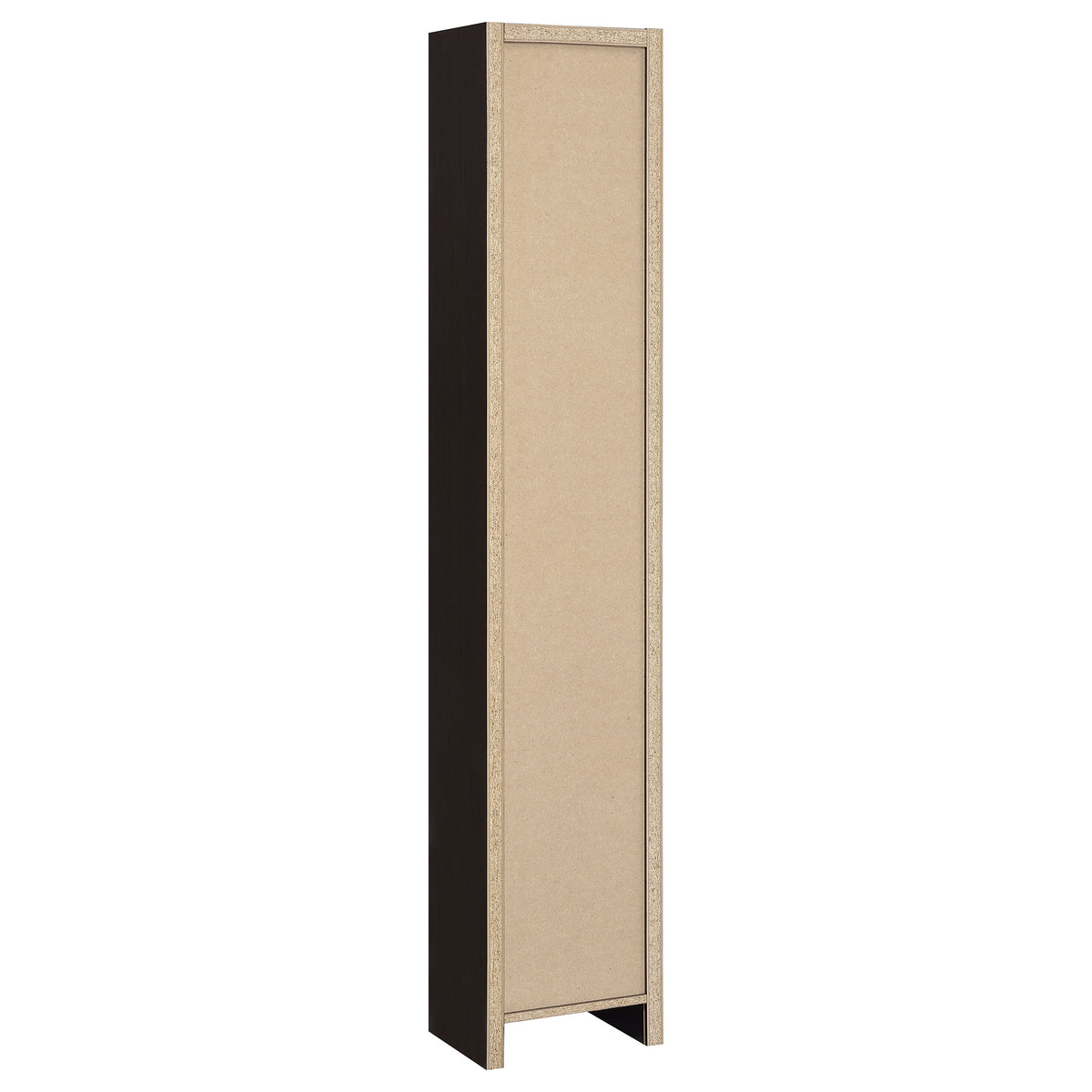 Eliam 71" Tall Narrow Bookcase - Cappuccino with Adjustable Shelves – view 5