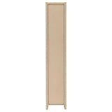 Eliam 71" Tall Narrow Bookcase - Cappuccino with Adjustable Shelves – view 6
