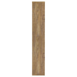 Theo 71" 6-Shelf Staggered Bookshelf - Reversible Open Back Design in Mango – view 5