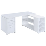 Yvette 60" L-Shaped Computer Desk