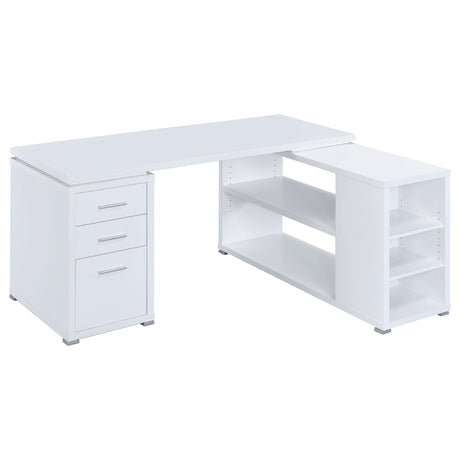 Yvette 60" L-Shaped Computer Desk