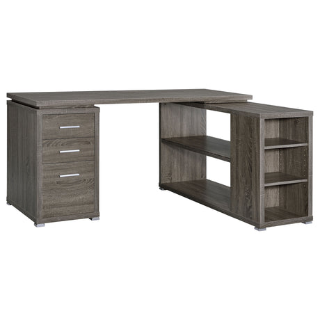 Yvette 60" L-Shaped Computer Desk
