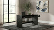 Leandro 60" Writing Desk with 2 Drawers