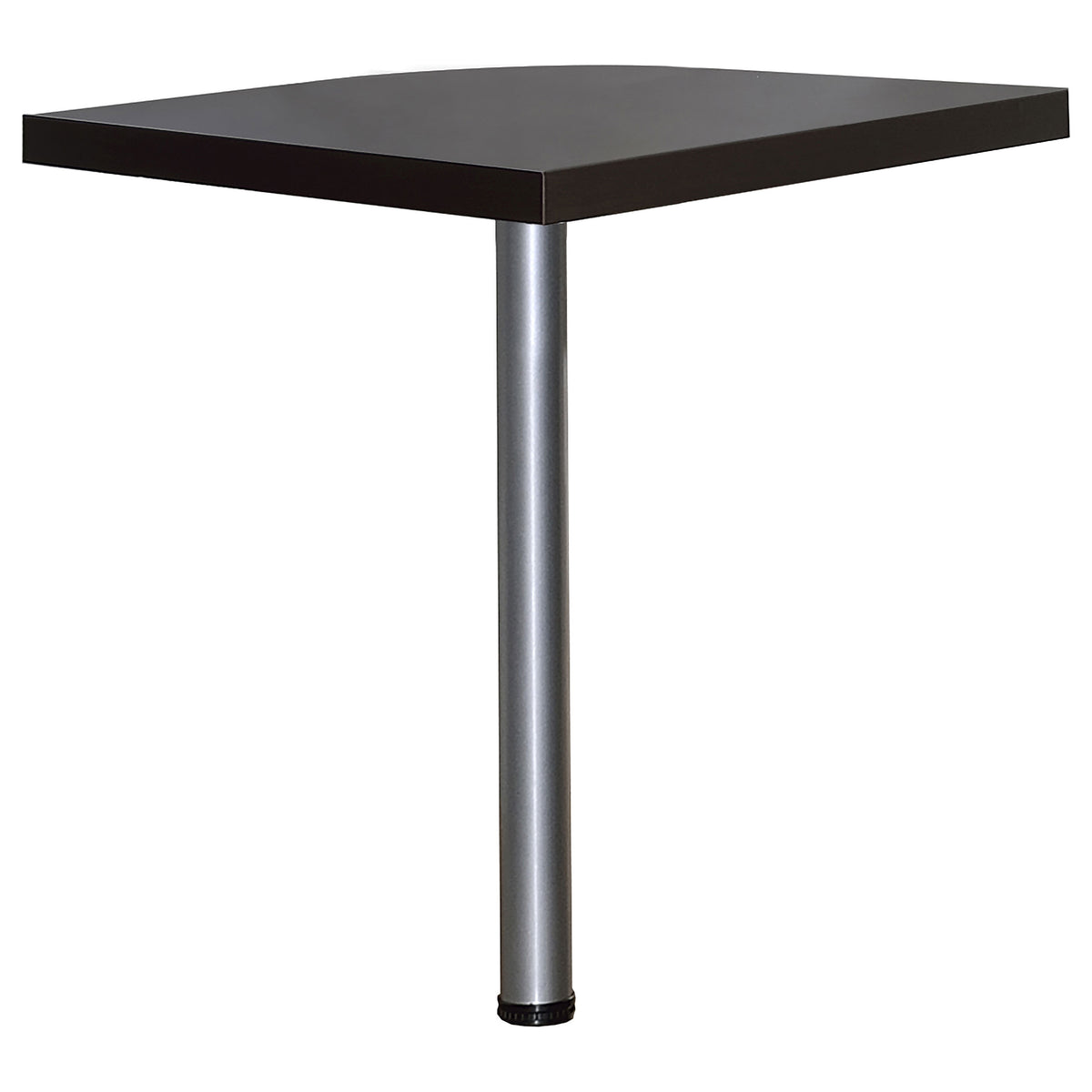 Skylar L-Shaped Desk, Computer Desk & Mobile File Cabinet - Cappuccino Home Office with Keyboard Tray – view 11
