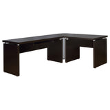 Skylar L-Shaped Desk, Computer Desk & Mobile File Cabinet - 83" L-Shaped Desk