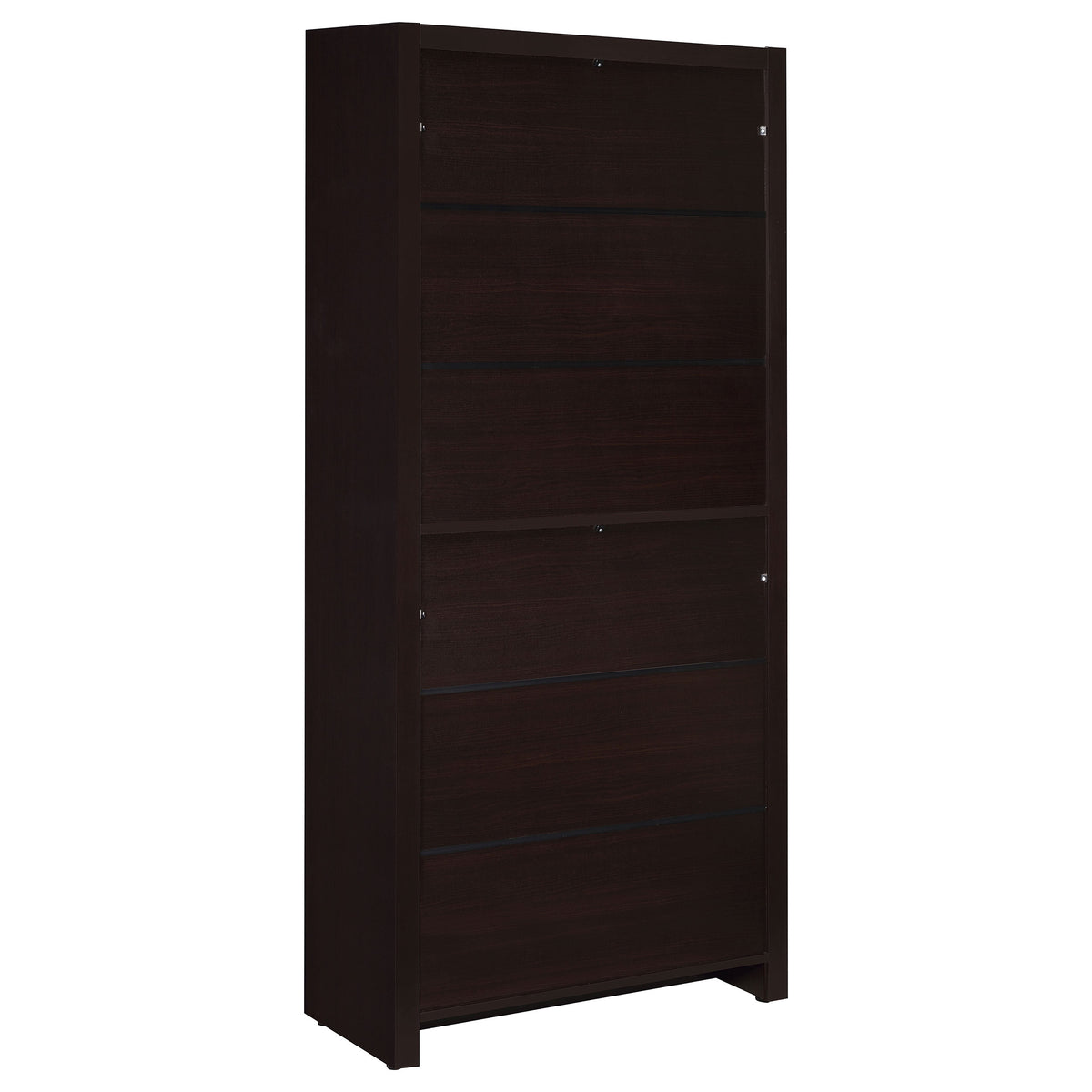 Skylar 71" Bookcase with Drawer - Cappuccino Finish with Adjustable Shelves – view 7