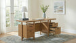 Roldan 69" Double Pedestal Computer Desk with File Drawers