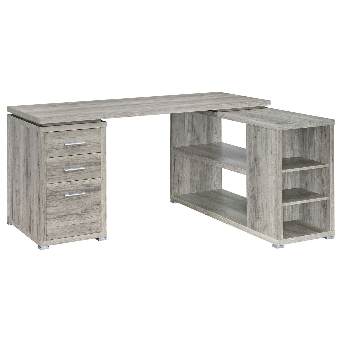 Yvette 60" L-Shaped Computer Desk