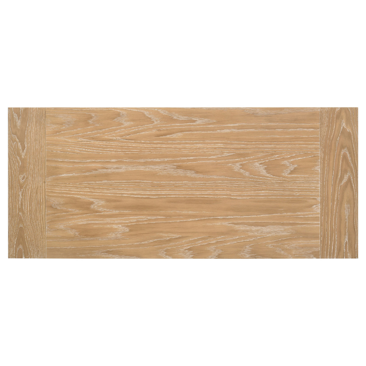 Fabian 54" Writing Desk - 2 Drawers & Cross-Braced Base in Distressed Light Brown – view 11