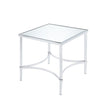 Petunia Mirrored End Table