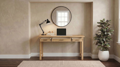 Vermes Home Office Collection - 55" Writing Desk (3 Drawers)