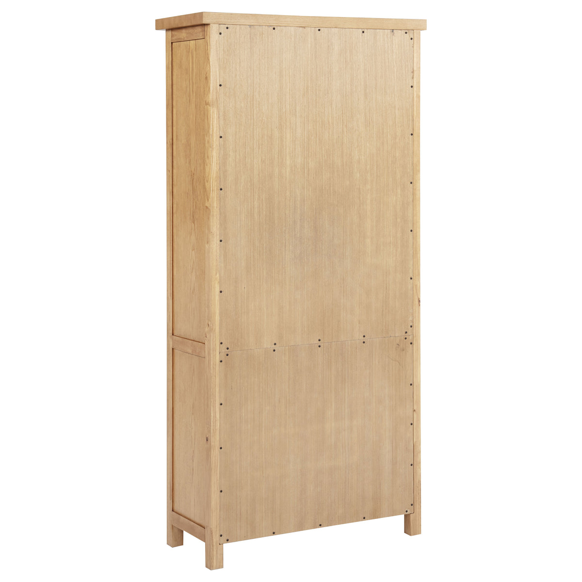 Vermes Home Office Collection - Writing Desk, 7-Drawer Computer Desk & Cabinet Bookcase with Power Outlets in Light Ash – view 12