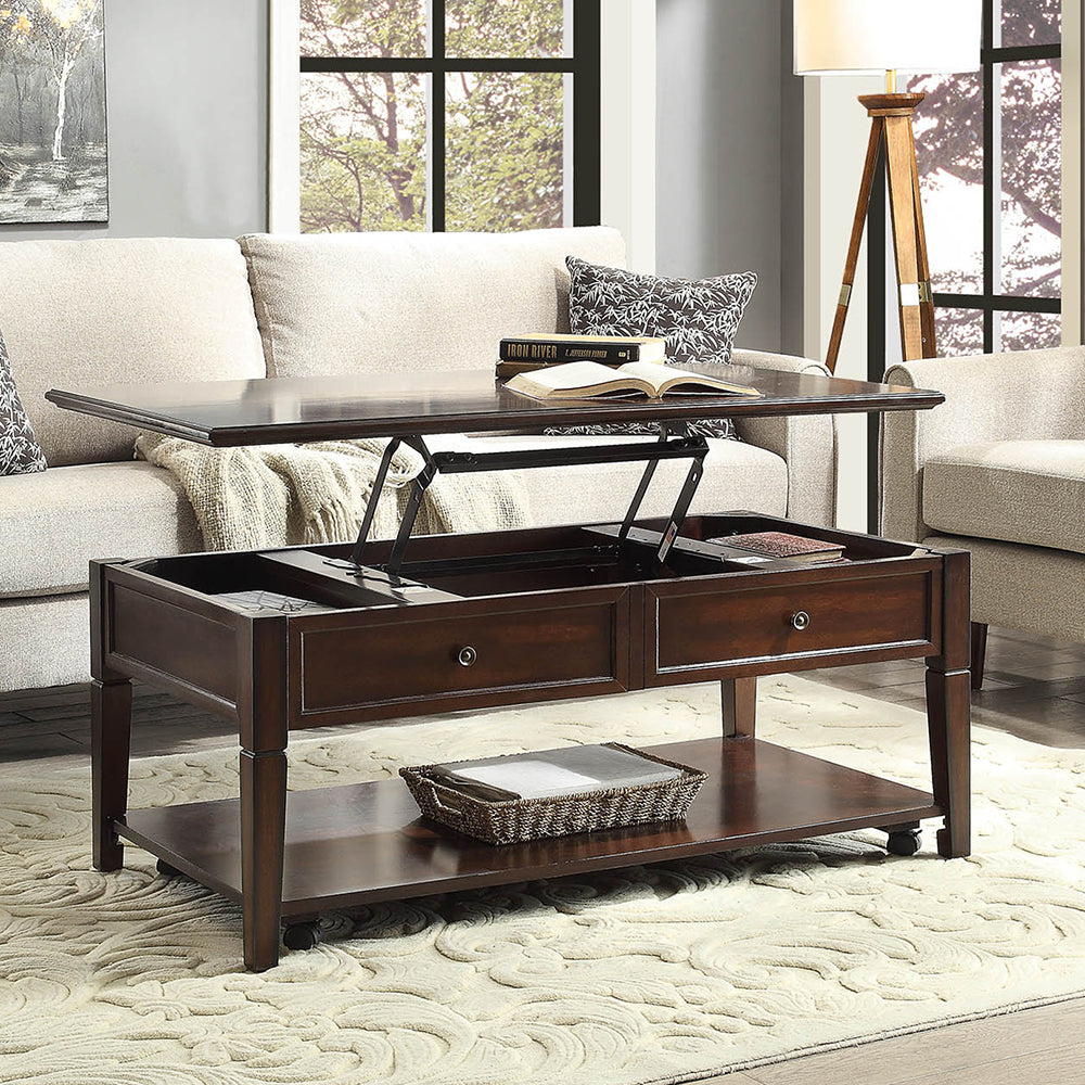 Malachi Lift-Top Coffee Table & End Table