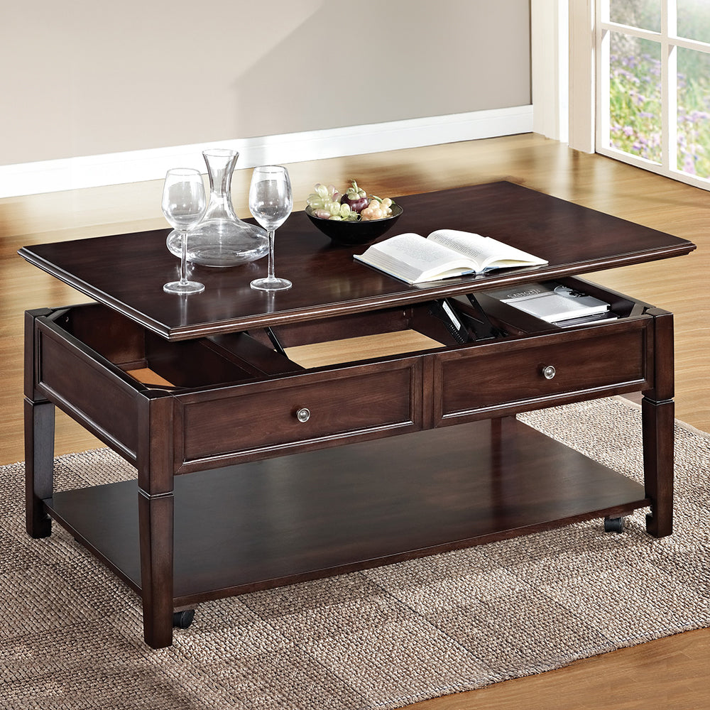 Malachi Lift-Top Coffee Table & End Table