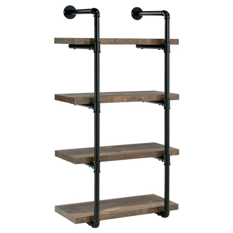Elmcrest 24" 4-Shelf Wall Bookshelf