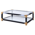 Lafty Glass Coffee Table & End Table