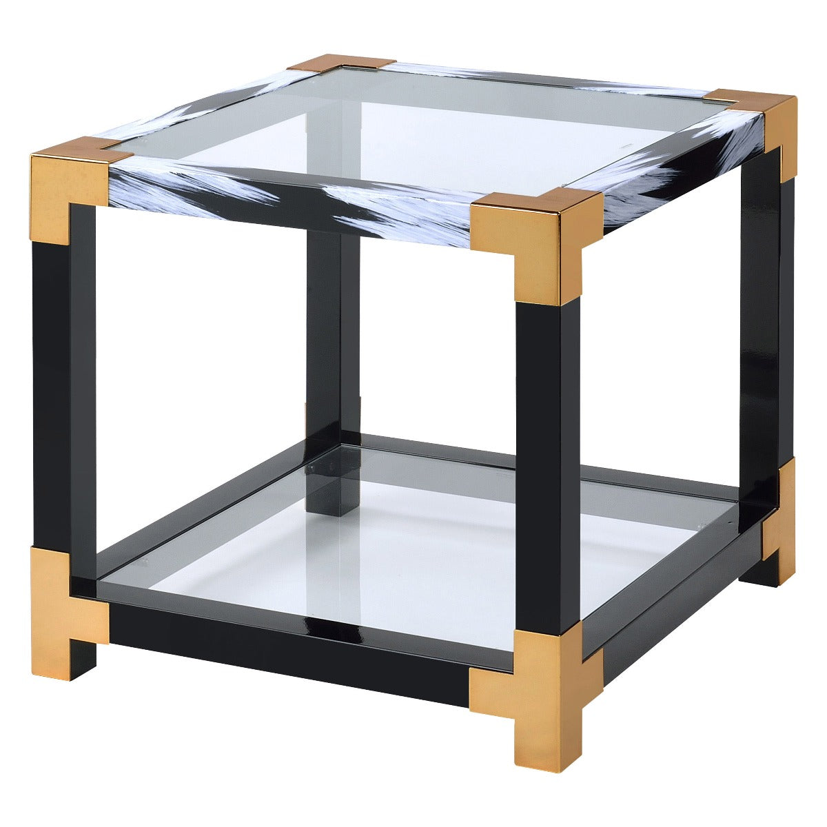 Lafty Glass Coffee Table & End Table