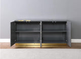 Taylor New Sideboard in Grey - detail view
