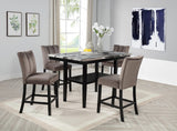 Sheridan 60" Transitional Counter Height Dining Table - front view