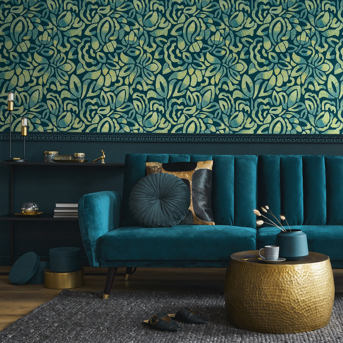 Galerie Pepper Brussels Lace Wallpaper