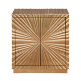 Tiffany End Table in Gold - detail view