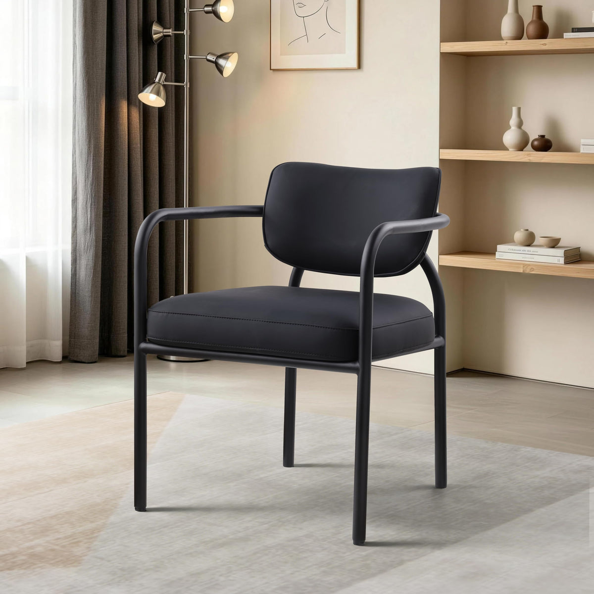 Recency Mid-Century Modern Dining Chairs - front view