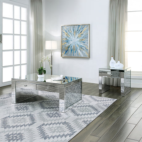 Noralie Mirrored Accent, End & Console Tables