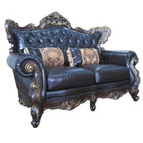 Britney Rich Cherry Sofa & Loveseat Set — product view 5